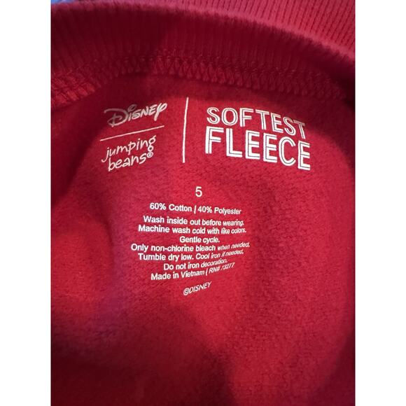 Disney Girls Minnie Mouse Size 5 Crewneck Pullover by Jumping Beans - Picture 5 of 10